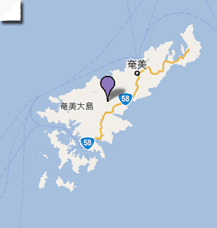 奄美大島地図